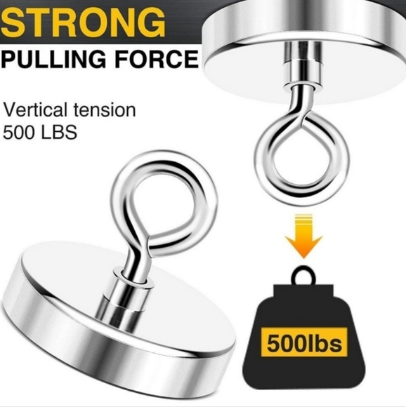 Rare earth magnets for fishing Equipment or treasure hunting nib - Picture 3 of 7